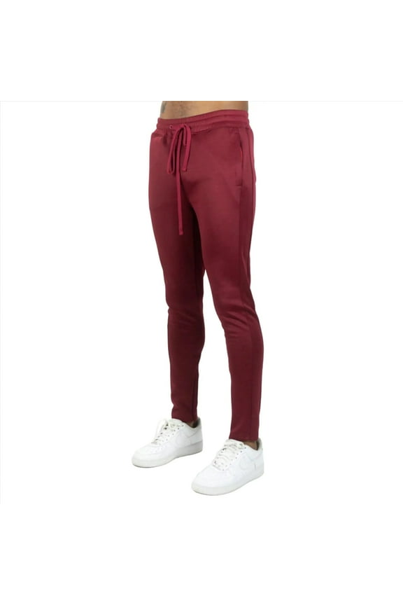 Men Track Pants (Burgundy)
