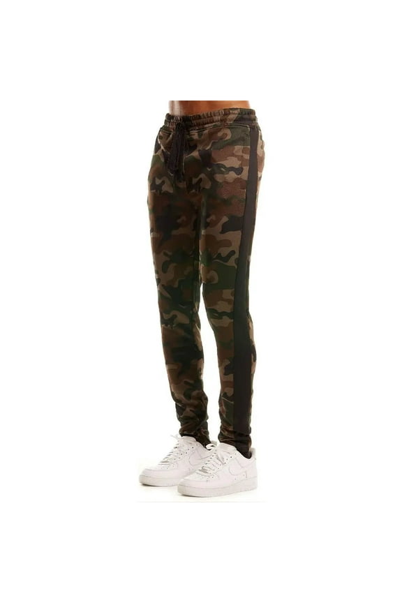 Mens Track Pants (Woodland Black)