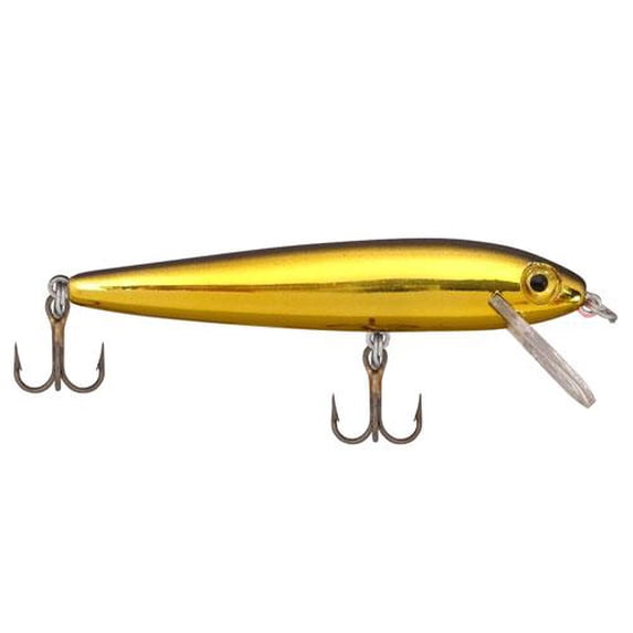 Rebel Minnow 1/8 2.5"-Gold/ Black Slick