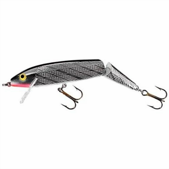 Rebel Minnow Jointed 1.875'' Silver/Black