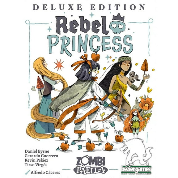 Rebel Princess Deluxe Edition, Ultimate Blend of Theme and Strategy, Fast-Paced Addictive Card Game, Perfect for Game Nights - 3+ Players, Ages 15+, 45 Minutes - from The Creators of Cat in The Box
