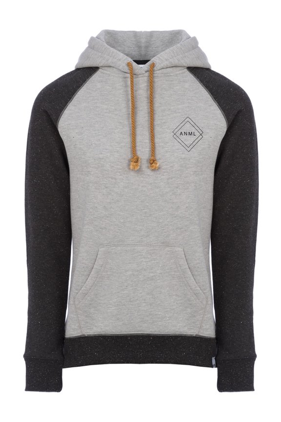 Rebel Pullover Hoody [Black Marl]