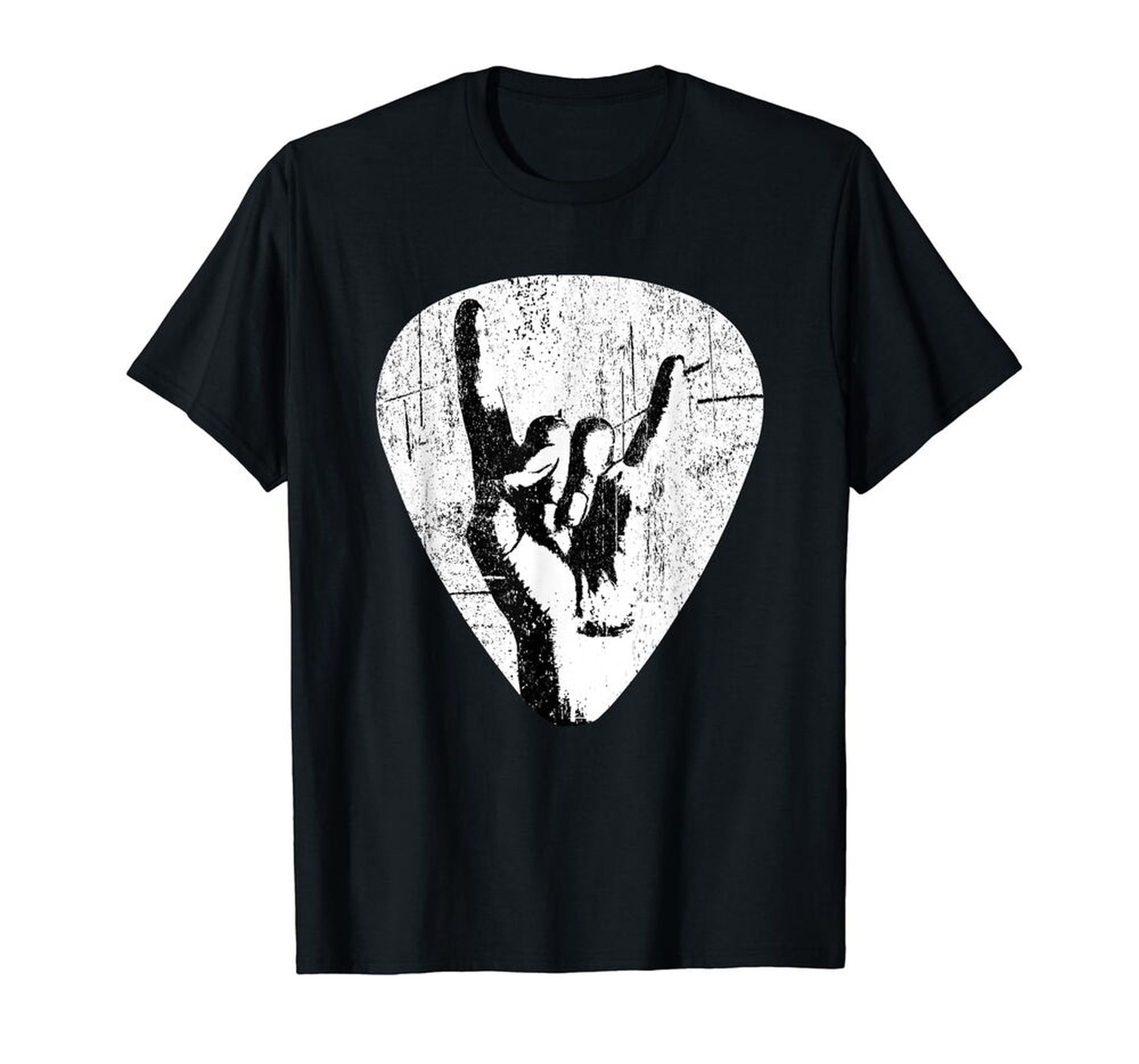 Rebel Rock Threads: Iconic Hand Gestures and Instrument Graphics for a ...