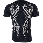 T-shirt Donna Affliction Rebel Saint 'Morticia' – Bianca, Girocollo, Taglia Regolare