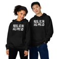 thumbnail image 1 of Rebel Scum and Proud Unisex midweight hoodie, 1 of 1