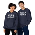 thumbnail image 1 of Rebel Scum and Proud Unisex midweight hoodie, 1 of 1