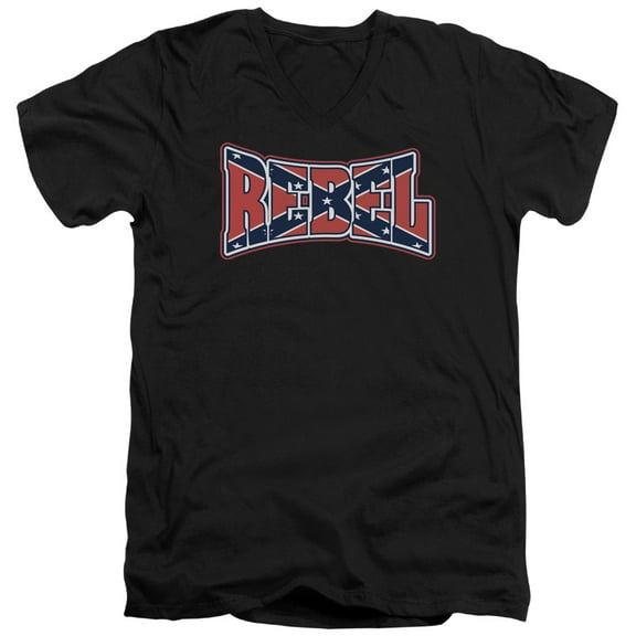 - Rebel - Slim Fit V Neck Shirt - Medium