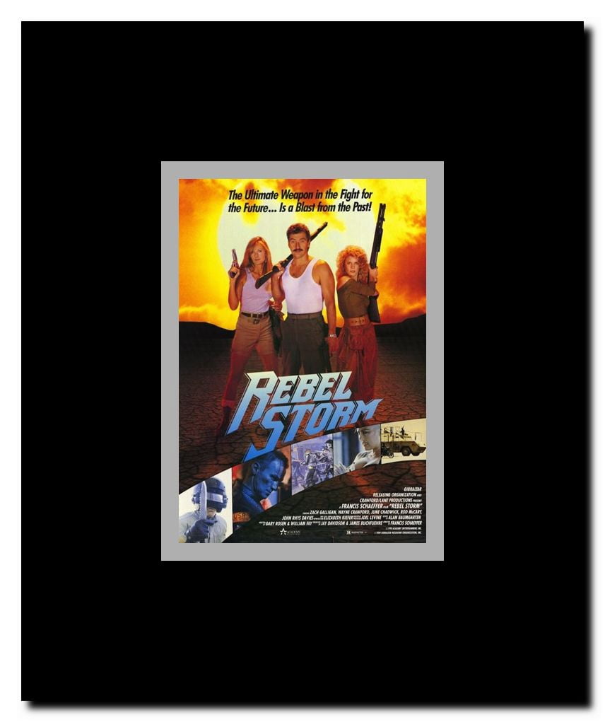 Rebel Storm Framed Movie Poster