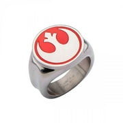 Rebel Symbol Mens Ring
