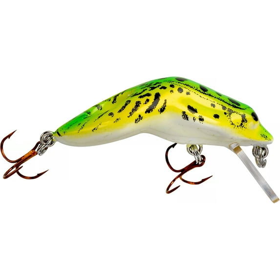 Rebel Teeny Wee Frog 1/8 oz Fishing Lure - Chartreuse Frog