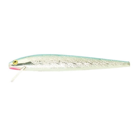 Rebel Value Series Min w Fishing Lure Hard bait Silver Blue 2 1/2 in 1/8 oz