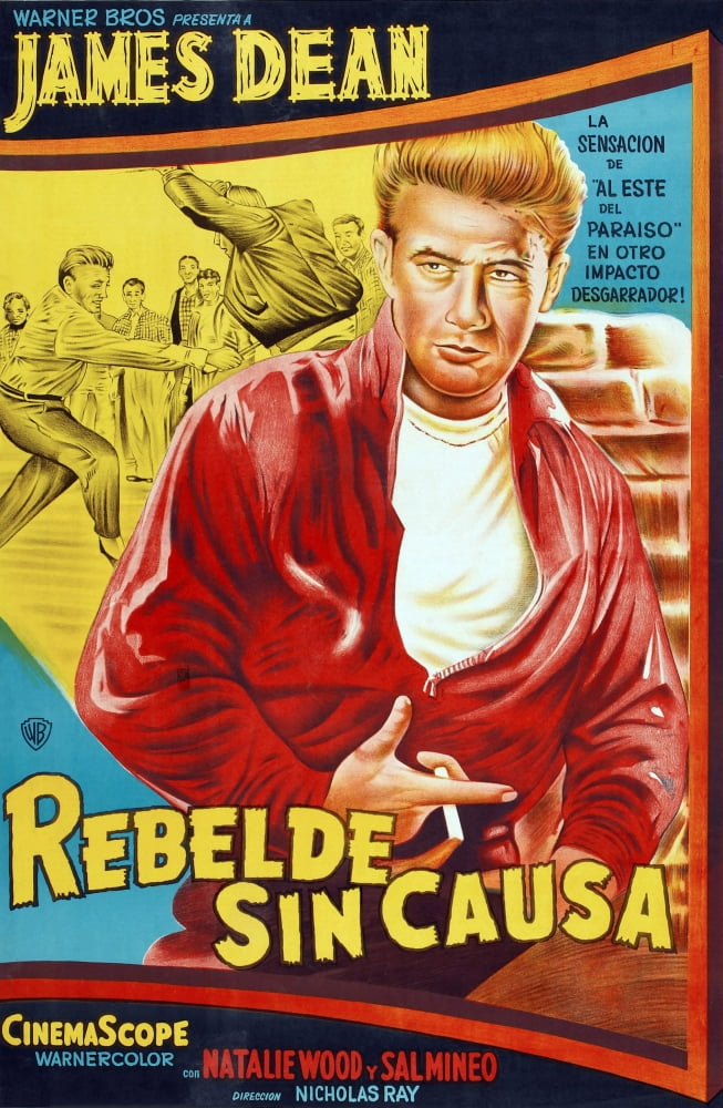Rebel Without A Cause (Aka Rebelde Sin Causa) Canvas Art - (24 x 36)