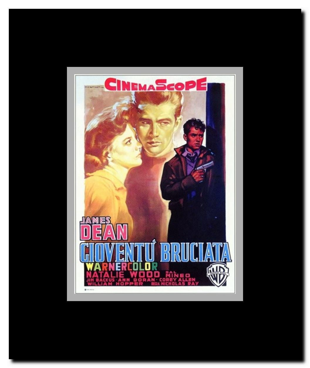 Rebel Without a Cause Framed Movie Poster