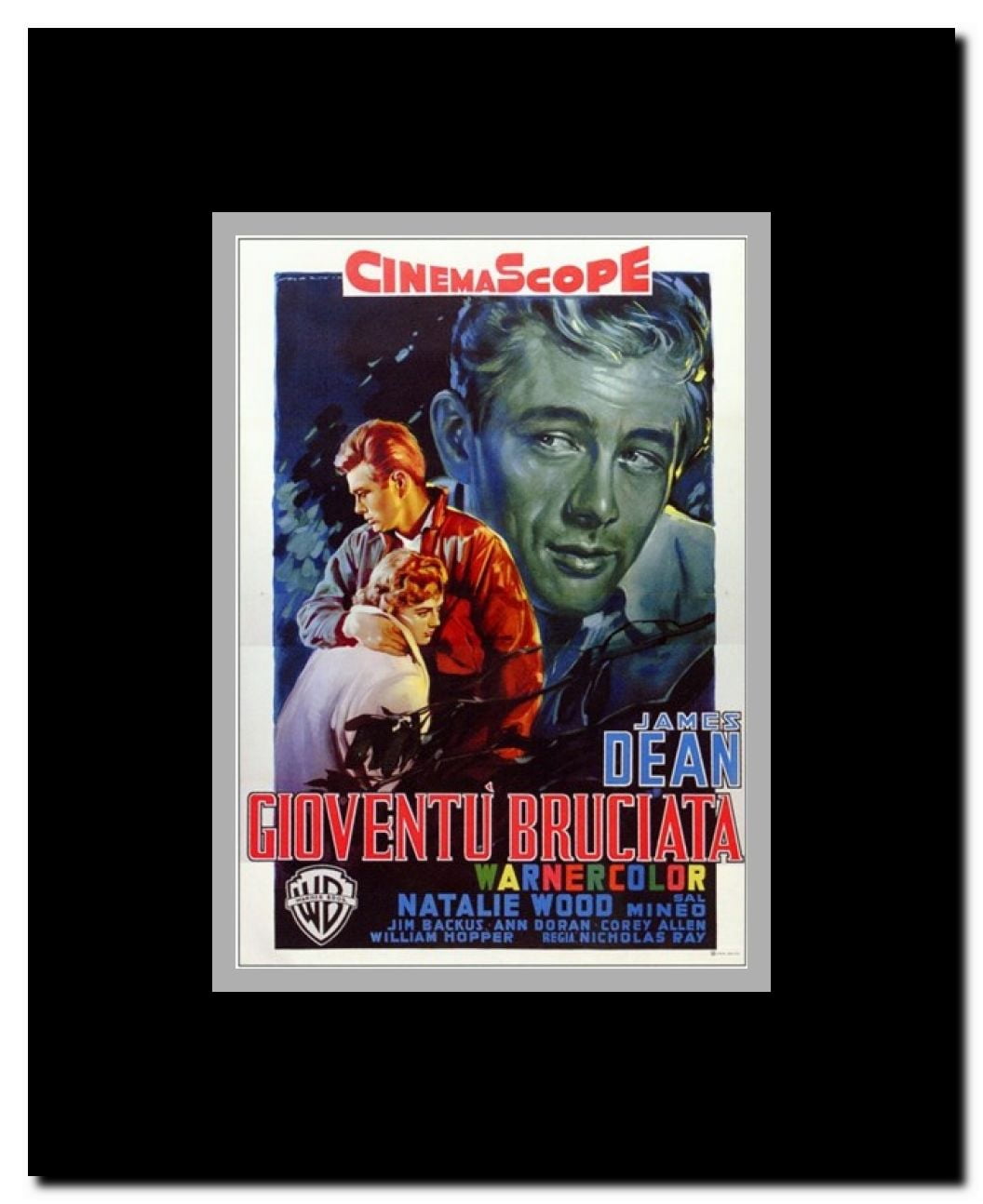Rebel Without a Cause Framed Movie Poster