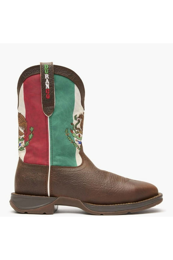 Rebel by Durango® Steel Toe Mexico Flag Western Boot