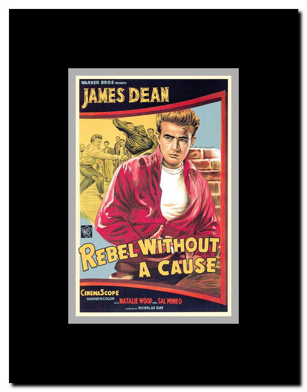 Rebel without a Cause Framed Movie Poster