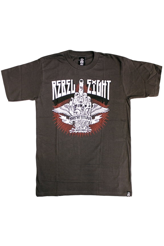 Bad Attitude T-shirt Charcoal