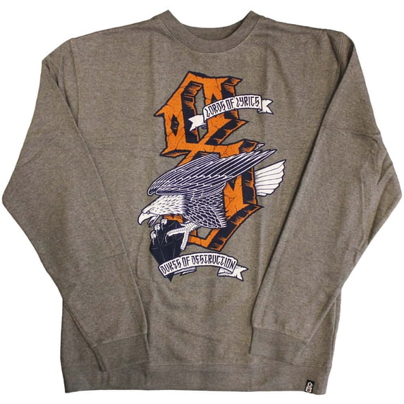 Rebel8 Dukes of Destruction Sweatshirt Gray