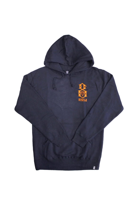 Logo Pullover Hoodie Navy