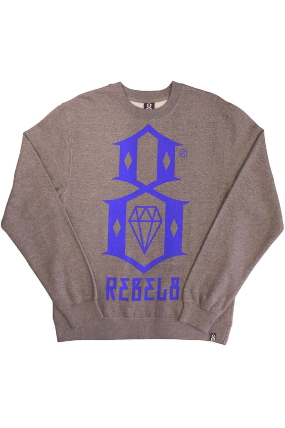 Logo Sweatshirt Gun Metal Heather