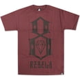 thumbnail image 1 of Rebel8 Logo T-shirt Maroon, 1 of 1
