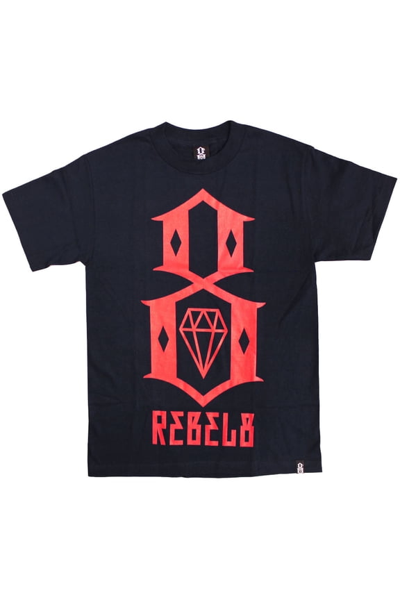 Logo T-shirt Navy Red