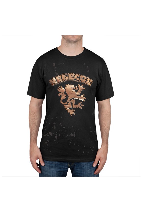 - Lion Crest Foil Splotch T-Shirt - X-Large