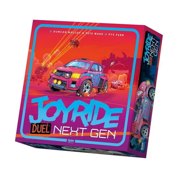 Rebellion Unplugged: Joyride: Next Gen - Car Combat Board Game, Standalone Head To Head, Battle On Racetracks, Double-Sided Map, Ages 12+, 2 Player