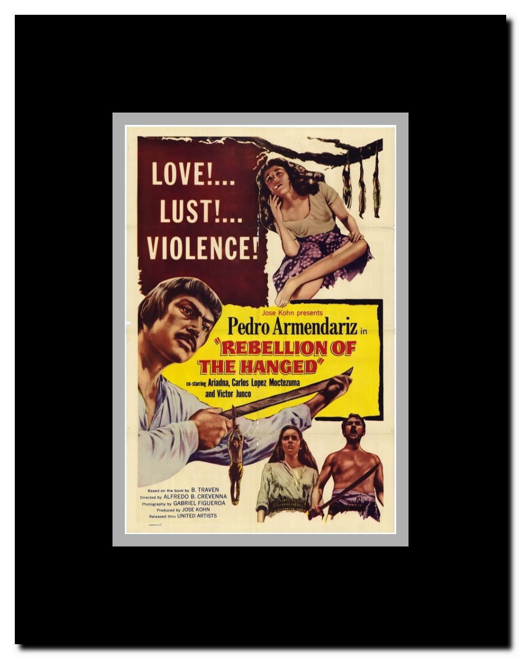 Rebellion of the Hanged Framed Movie Poster