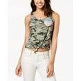 thumbnail image 1 of Rebellious One Juniors' Camo-Print Graphic Tank Top (Camo, S), 1 of 1