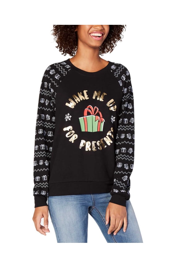 Juniors Wake Me Up Graphic Baseball T-Shirt