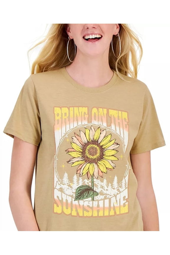 TAVERTINE Women's Bring On The Sunshine T-Shirt, US Small