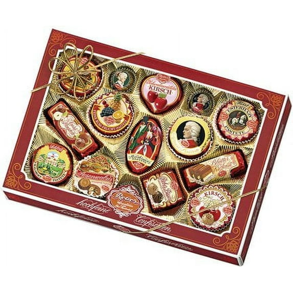 Reber Gold Cord 15pcs Window Gift Box