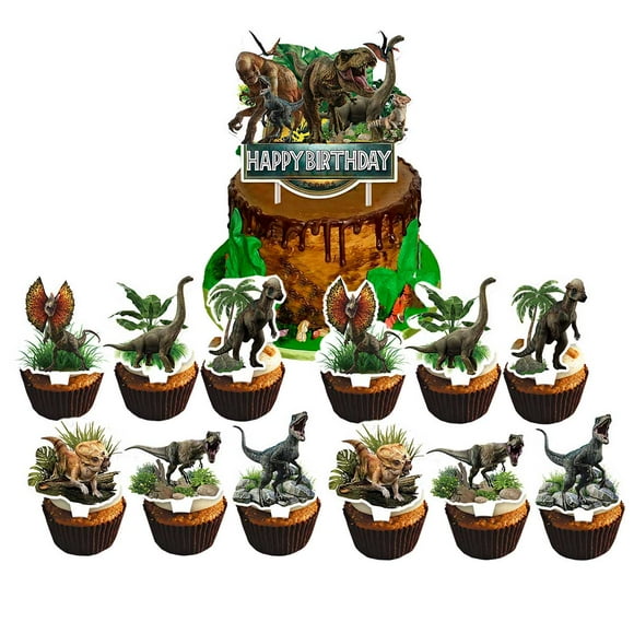 Rebirth Cake Topper CupcakeS Set Birthday Party Supplies Decoration Decor Kit