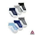 thumbnail image 1 of Rebook Baby Boys Quarter Socks, 6-Pack, 6-12M, 1 of 3