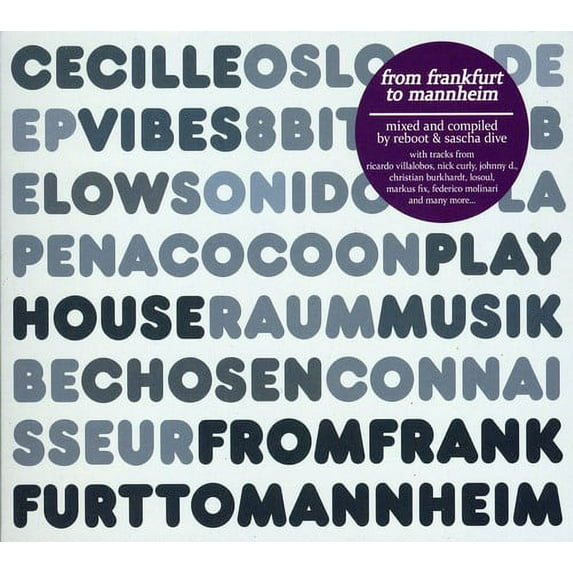 Reboot - From Frankfurt to Mannheim - Electronica - CD