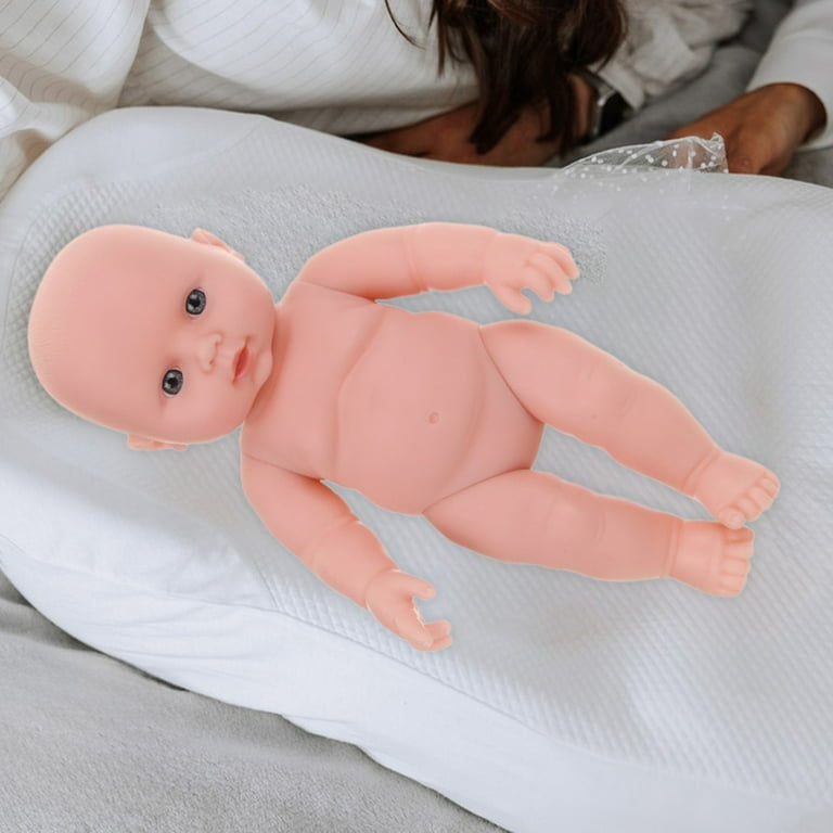 Reborn Baby Doll 12 Inch Realistic Vinyl Doll with Movable Arms