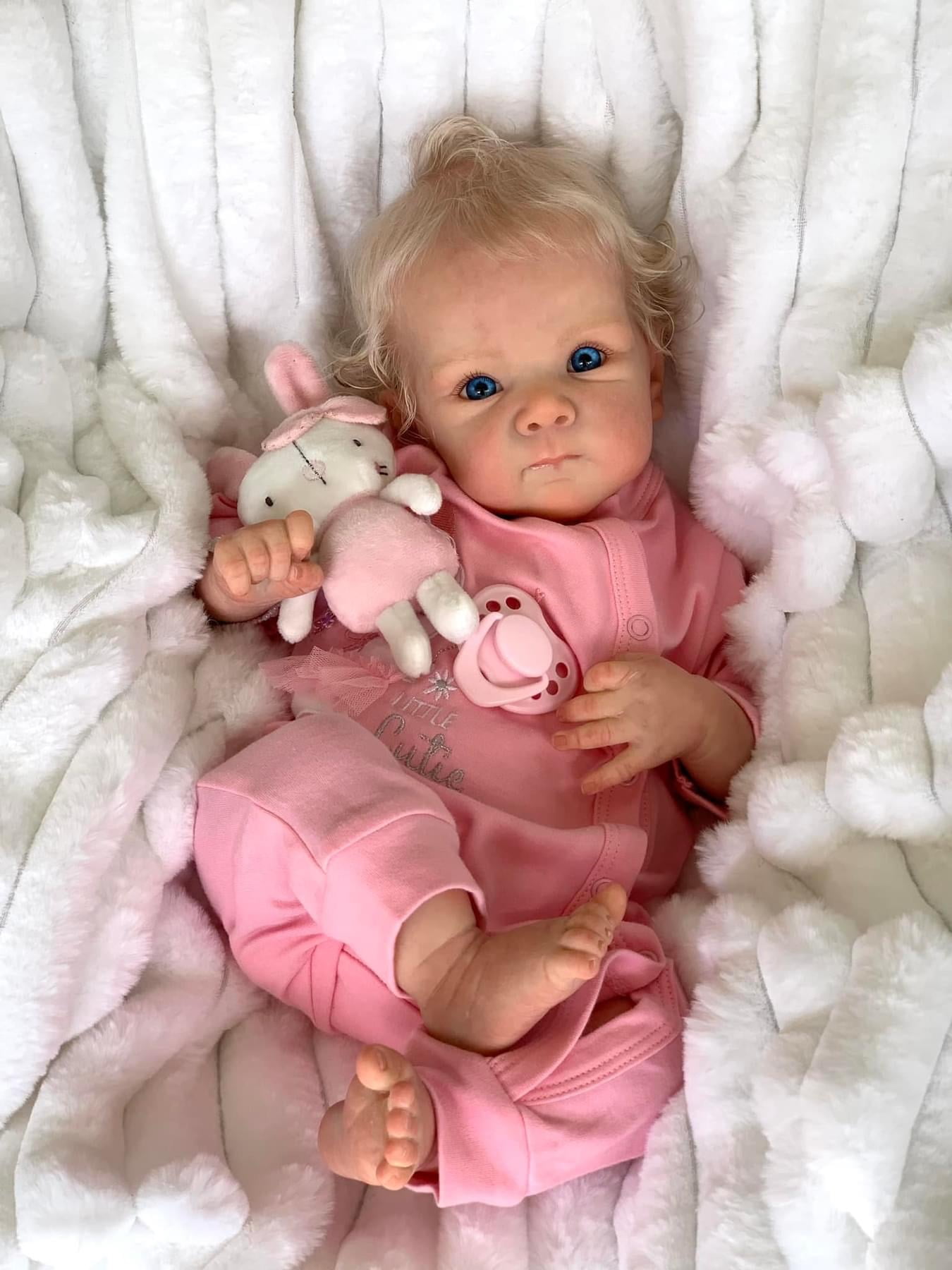 Zero Pam 20 Inch 50 CM Real Life Reborn Baby Dolls Toddler Girls With - View #8