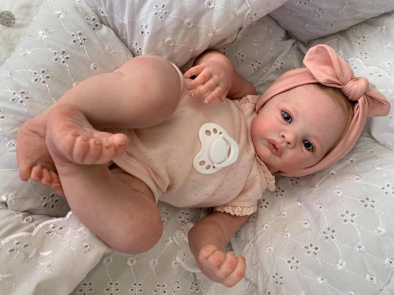 cute reborn dolls girls and boys 18 inch realistic newborn baby dolls cloth body zero pam