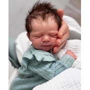 Reborn Baby Dolls - 18 inch Realistic Real Life Baby Dolls with Cloth Body, Newborn Lifelike Baby Gift with Accessories for 3+ Years Old Kids