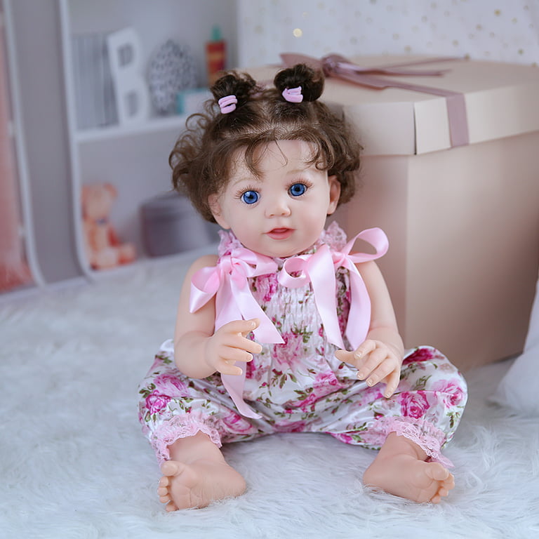 Takanini Reborn Baby Dolls African American Silicone Limbs Realistic Baby  Doll with Soft Body Birthday Gift