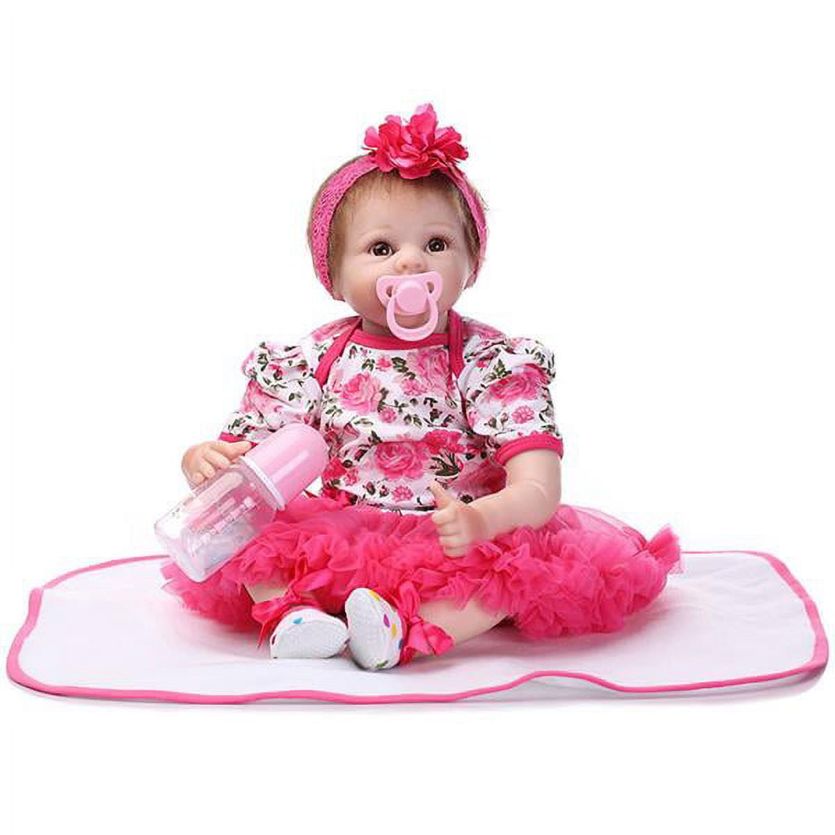 Babe Reborn Dolls 22 55cm Soft Vinyl Silicone Reborn Baby Doll Cute Girl  Toys for Children Birthday Gift – the best products in the Joom Geek online  store