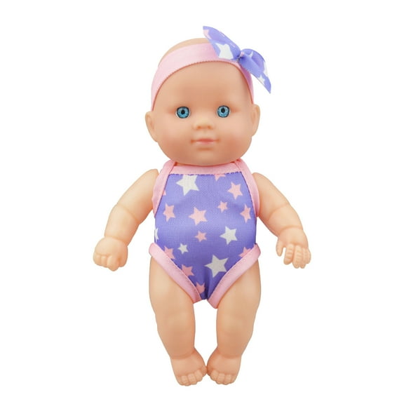 Reborn Baby Dolls 8inch Soft Cloth Body Newborn Baby Soothing Simulation Doll Vinyl Doll Children Soft Toy Gift Children's Toy