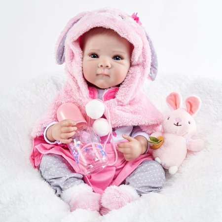 Lifelike Reborn Baby Dolls with Accessories Gift Set