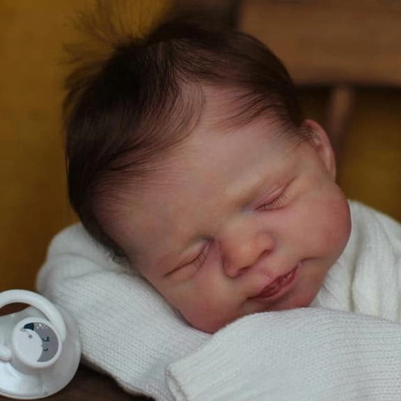 Reborn Baby Dolls Boy, 18 in Realistic Baby Doll Lifelike, Silicone Babys Doll Newborn, Real Life Babys Cloth Body with Accessories