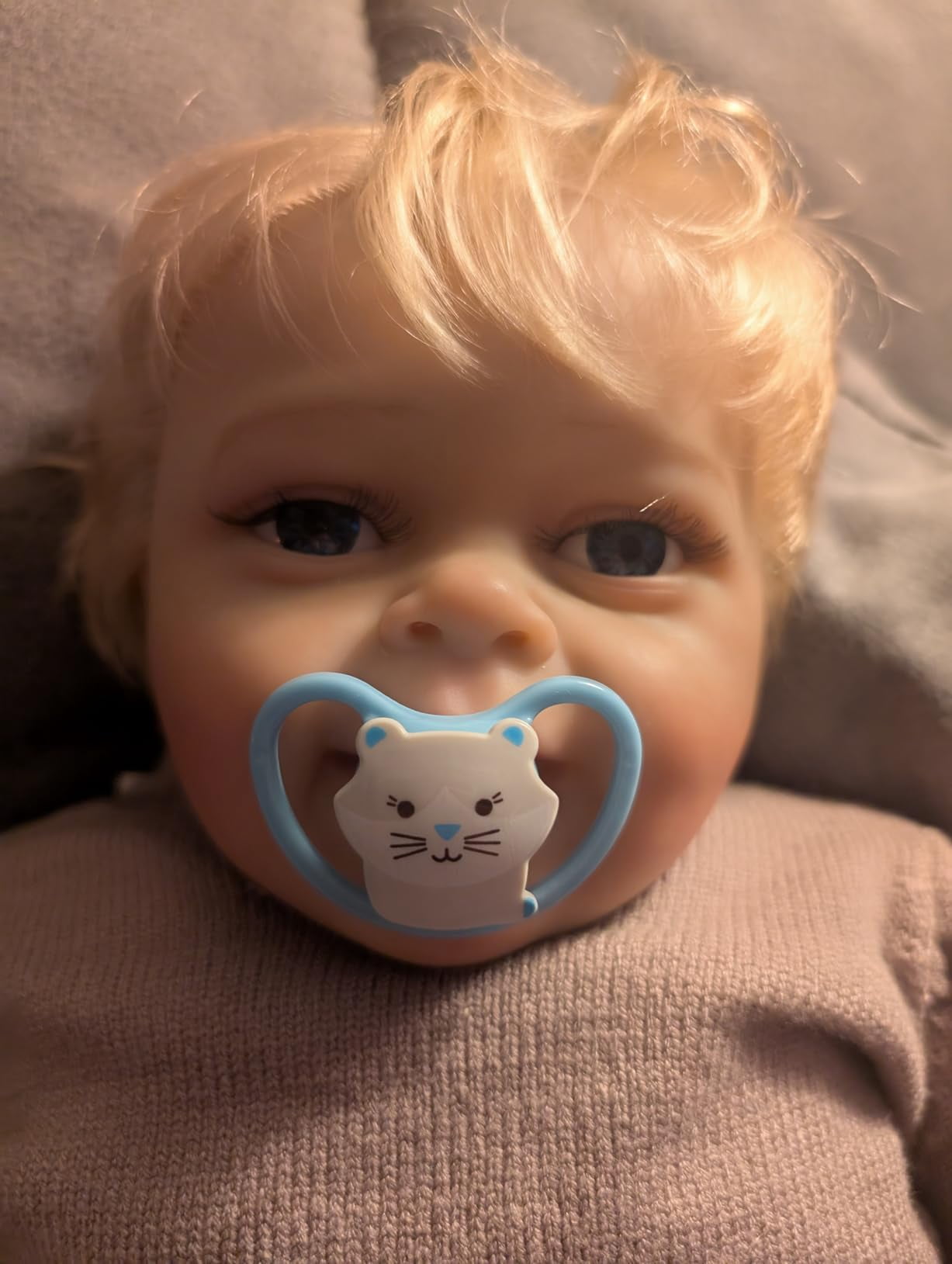 Reborn Baby Dolls Boy - 24" Cute Realistic Newborn Baby Doll, Real Life Cloth Body Baby Dolls with Accessories for 3+ Year Old Gifts, Pretend Play