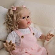 Reborn Baby Dolls Girl - 24" Cloth Body Realistic Baby Doll Real Life Baby Dolls for 3+, Girl Birthday Gifts, Pretend Play and Christmas