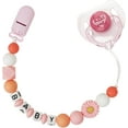 thumbnail image 1 of Reborn Baby Dolls Pacifier Clips Accessories,Cute Pink Pacifier Clip Chain with Magnetic Pacifier for Reborn Baby Dolls Feeding Toy Accessories for Kids Gift -1, 1 of 1