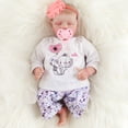 thumbnail image 1 of Reborn Baby Dolls Silicone Full Body, 17 inch Realistic Baby Doll for Toddlers 1-3,Silicone Baby Doll with Soft Body,Diaper, Soothe Toy, Pacifier Baby Doll Set for Daughter, Mother, Birthday Gifts, 1 of 7