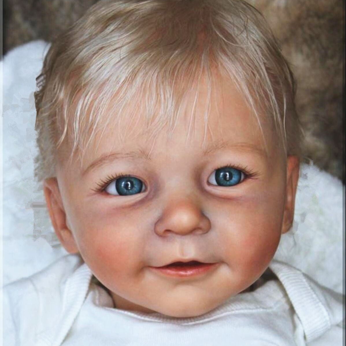 Zero Pam 20 Inch Realistic Reborn Baby Doll Boy - Anatomically Correct With Magnetic Pacifier & Outfit - View #4